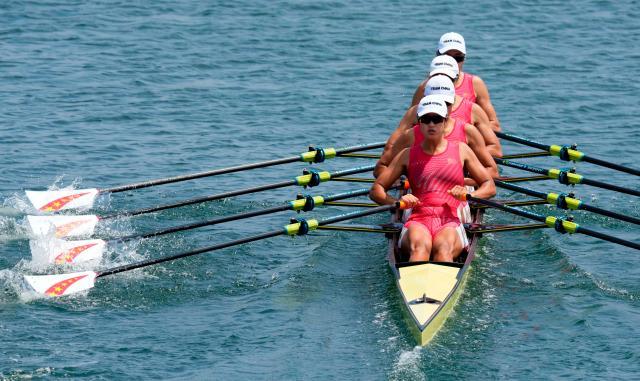 必赢-赛艇皮划艇帆板各夺一金 水上项目奖牌数超北京